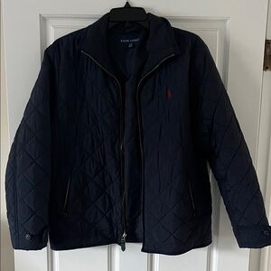 Ralph Lauren womens Puffer Jacket - Dark Blue